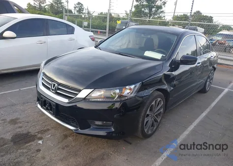 2014 Honda Accord Sport from USA, damaged, VIN 1HGCR2F55EA019275